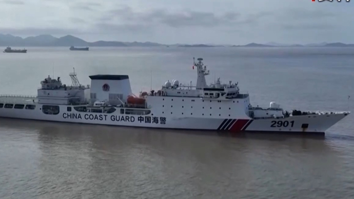 中國(guó)海警首次環(huán)臺(tái)島巡航管控，堅(jiān)定捍衛(wèi)國(guó)家主權(quán)與領(lǐng)土完整