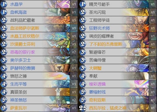 最新圣騎士平民卡組深度解析