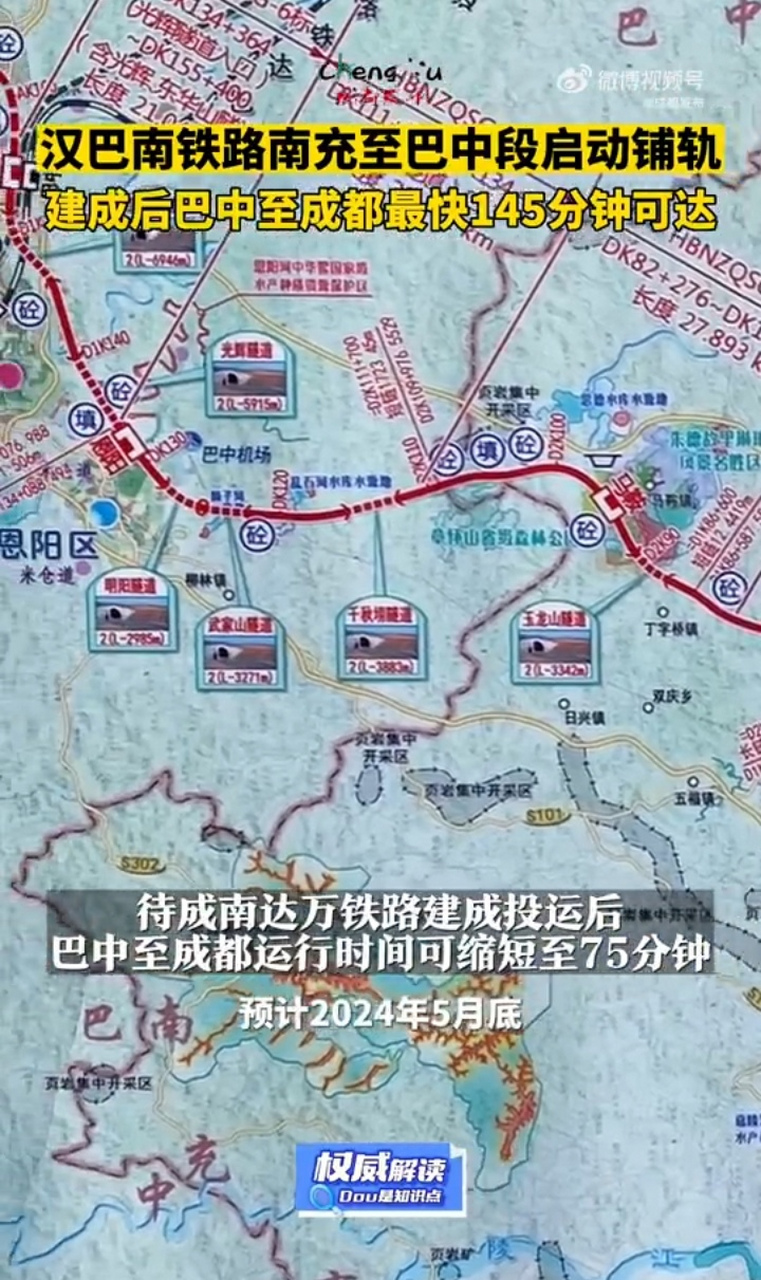 巴中鐵路最新消息全面解讀與分析